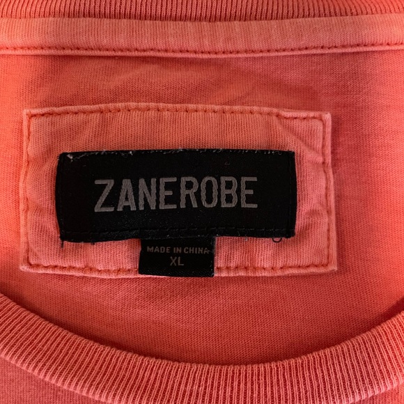 ZANEROBE Flint Tee Ember Coral Short Sleeve T-Shirt XL - Picture 6 of 8